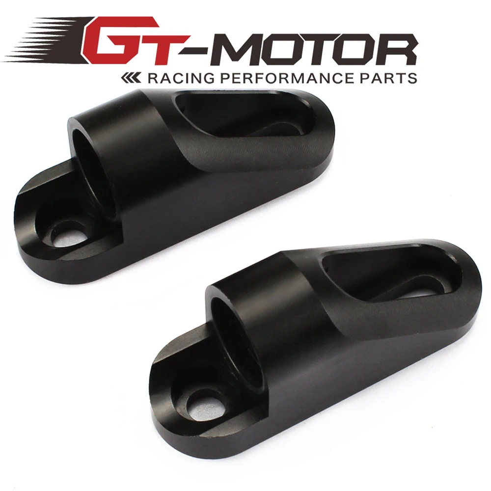 GT Motor -free shipping 2016 The New Hot Full Aluminum CNC Motorcycle rearview Side mirror adapter | Автомобили и мотоциклы