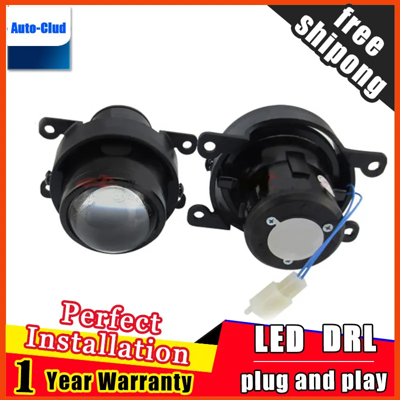 Car Styling HID Double light lens fog lamp for Ford Explorer 2006-2012 foglight 2 function | Автомобили и мотоциклы