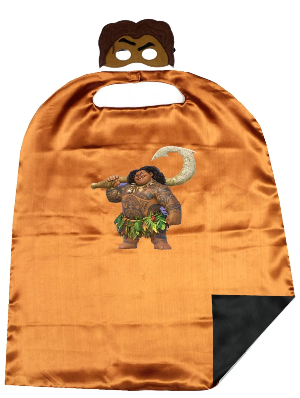 Детский костюм Моана МАИ накидка + маска для детского дня рождения карнавальные