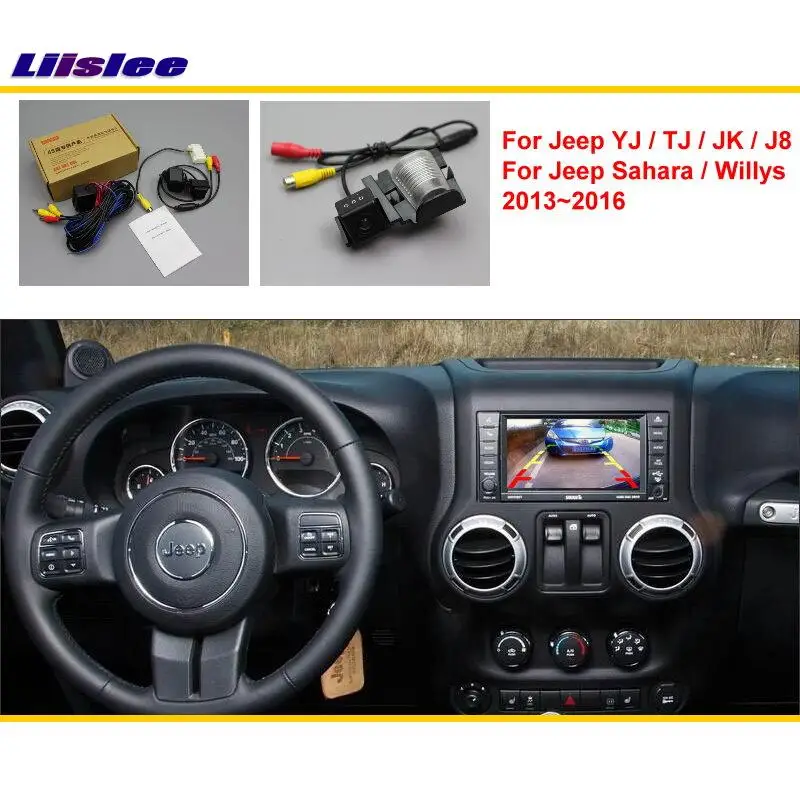 Камера заднего вида для Jeep YJ / TJ JK J8 Sahara Willys 2013 ~ 2016|car rear view reverse|car reverse camerarear camera |
