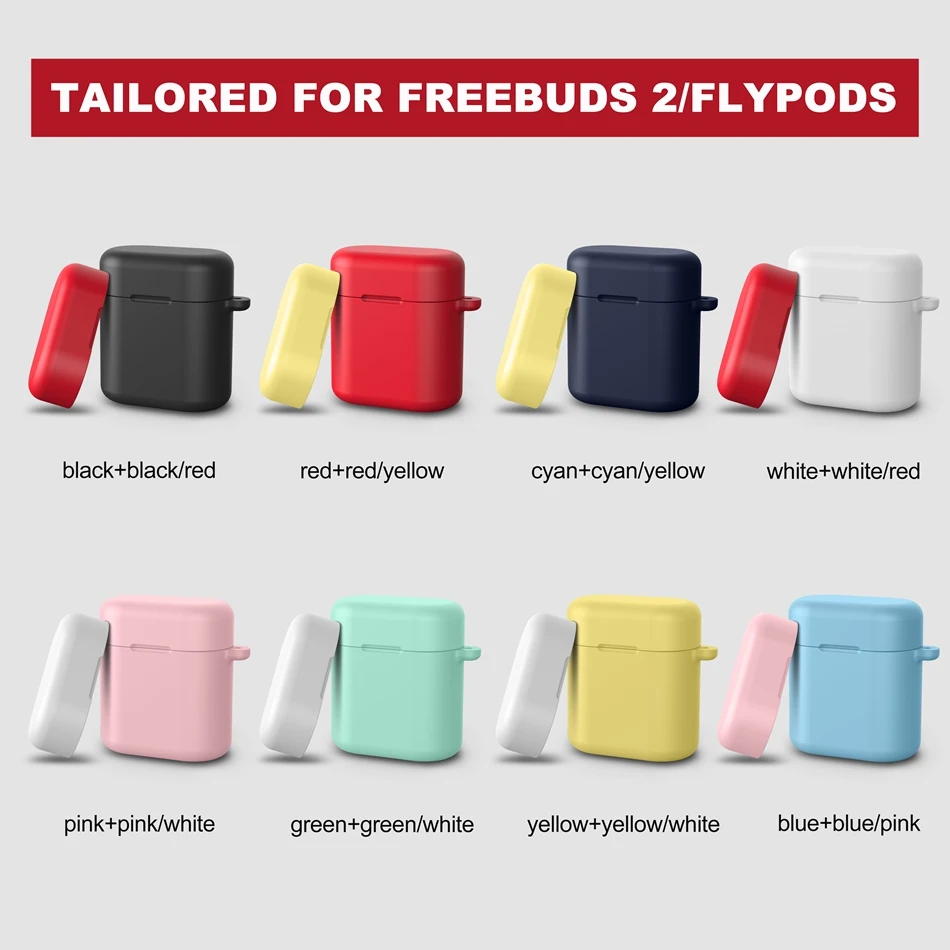 Для huawei FreeBuds 2 Pro Чехол милый матовый карамельный силиконовый чехол для наушников для Honor FlyPods чехол для Honor FlyPods Pro зарядная коробка