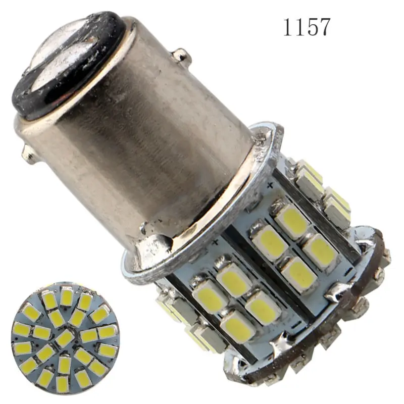 Flash 10X S25 BA15S 1156 50 SMD 50LED 1206 1157 BAY15D Brake Light Tail Lamp 12V Auto Car Led Bulbs Strobe Lights 2 Modes | Автомобили и