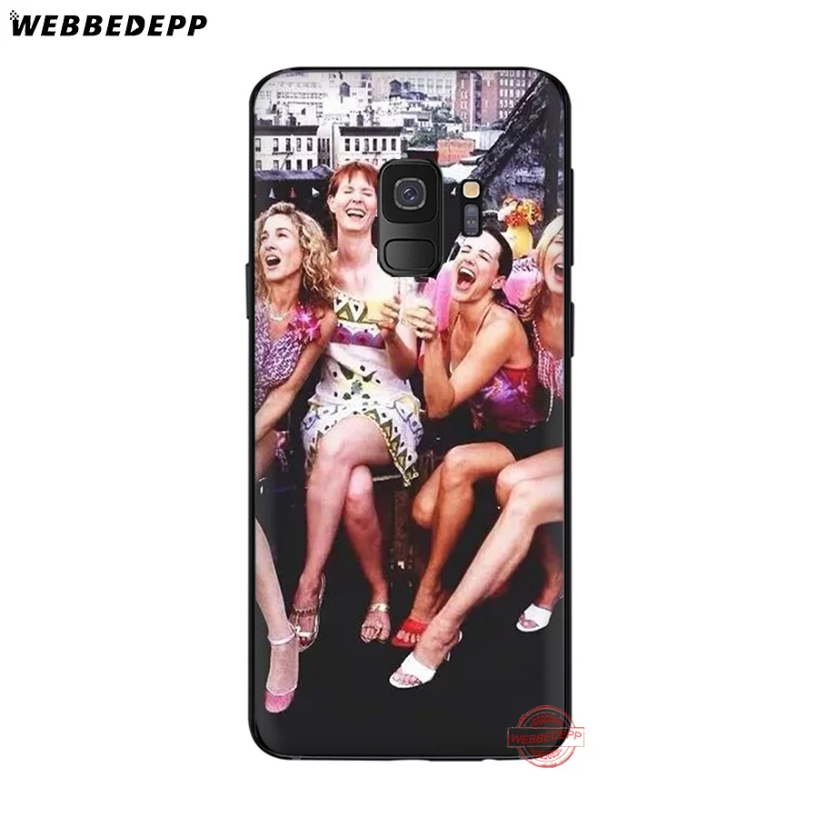 WEBBEDEPP Sex And The City Soft Case for Samsung A6 A7 A8 A9 J6 2018 S6 S7 S8 S9 S10E S20 Ultra Note 8 9 10 Lite Plus | Мобильные