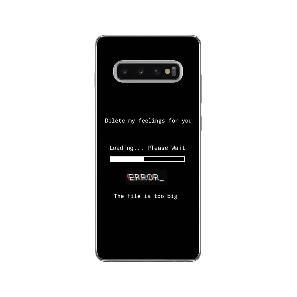 ELETEIL English Printed Case For samsung s9 Phone Cover s8 case s6 S6 Edge S7 S9 S9Plus S10 Plus S10e E50 |