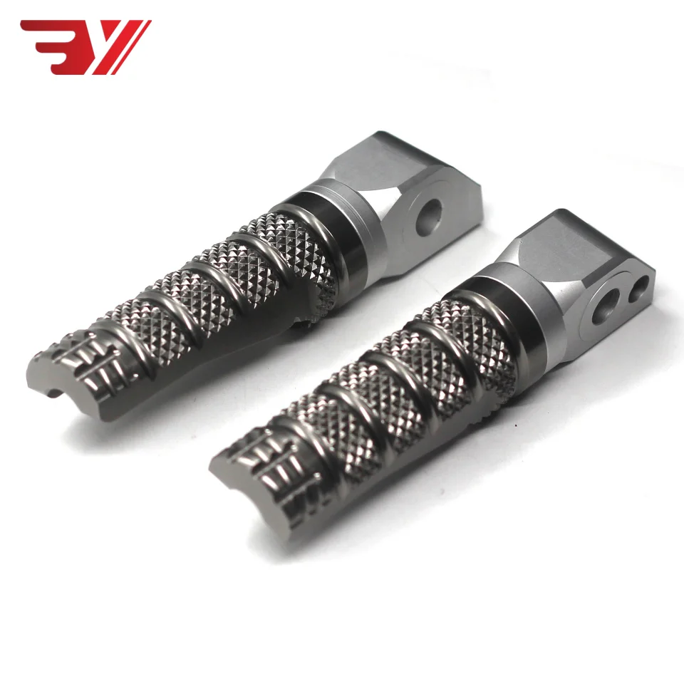 Titanium Высокое Качество Мотоциклетные задние Подножки для Honda CBR600RR/ABS CBR 600/F4/F4i CB 900/CB600 HORNET CB1000R/ABS Мото части - Цвет: Titanium