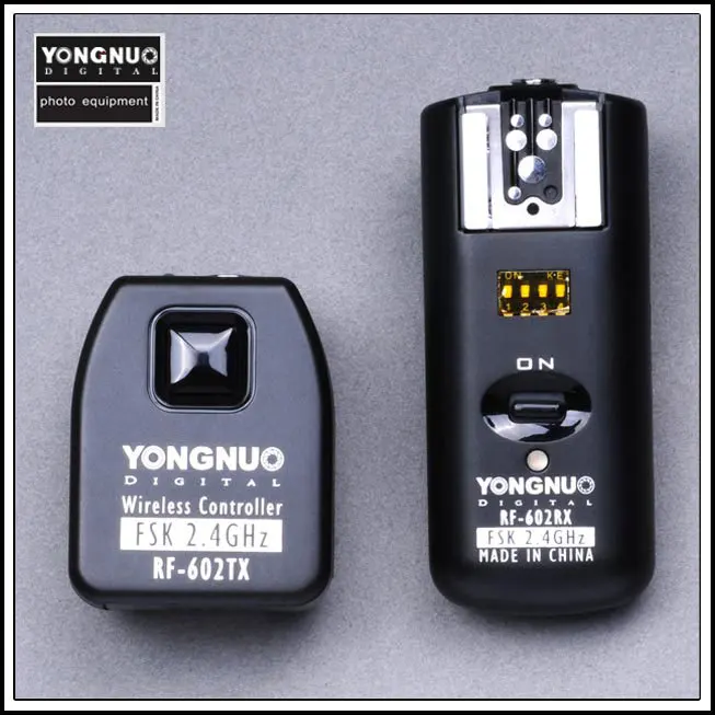 Yongnuo RF 602 для Nikon беспроводной дистанционный триггер вспышки Nikon: D700 D2series D300series D200