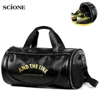 Искусственная кожа, спортивная сумка, большие спортивные сумки, сумки для фитнеса, для мужчин, женщин, для тренировок, обувь на плечо, для путешествий, Sac De Sport Camping XA554WA