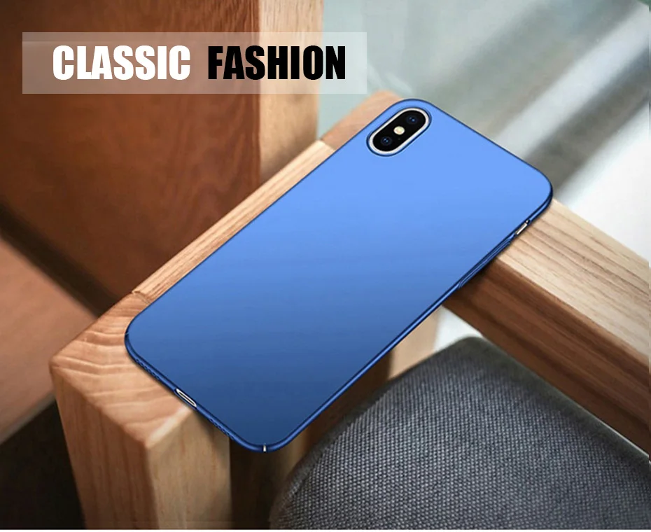 Ультратонкий чехол для iPhone X XS 11 Pro Max XR, тонкий матовый чехол 360, полный ПК, жесткие чехлы для iPhone 11 X XS чехол