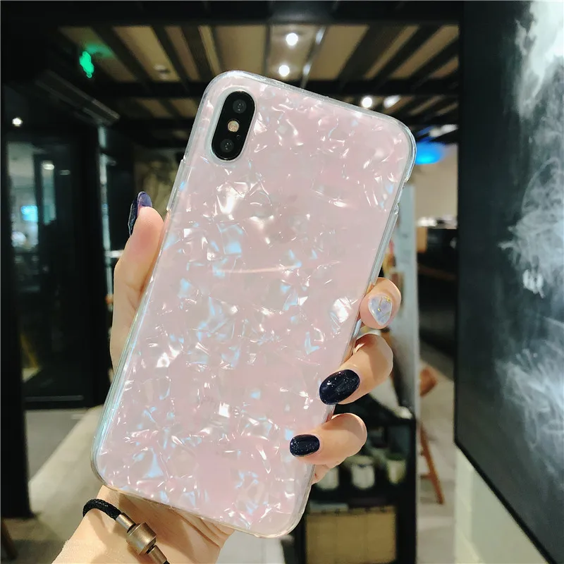 Блестящий чехол для Huawei P Smart Plus Nova 3 P30 P20 Mate 20 P10 Lite, мягкий силиконовый чехол из ТПУ для Honor 8X 7C 7A Pro
