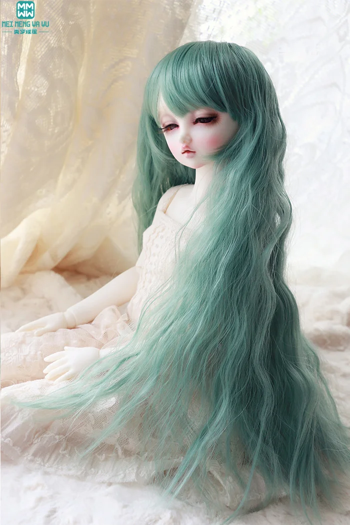 BJD/SD 1/3 кукольные парики подходящие шелковые длинные волосы 8 &quot 9&quot дюймов