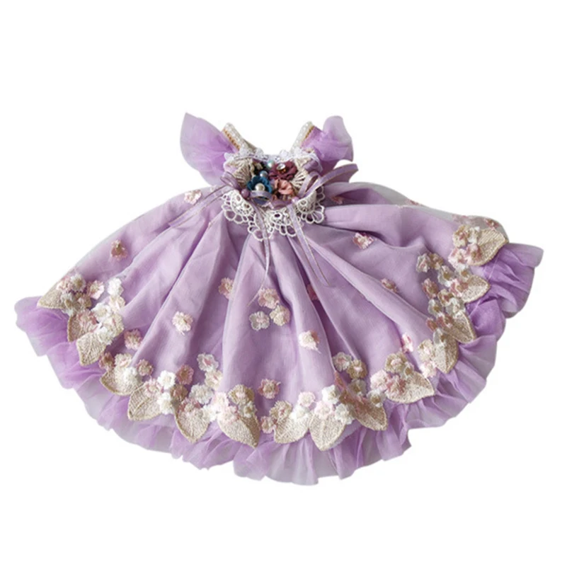 New Fantasy Clothes for 60cm BJD Dolls Accessories Formal Dress Party Gown Skirt Suit for Doll Clothes Toys for Girls Gift