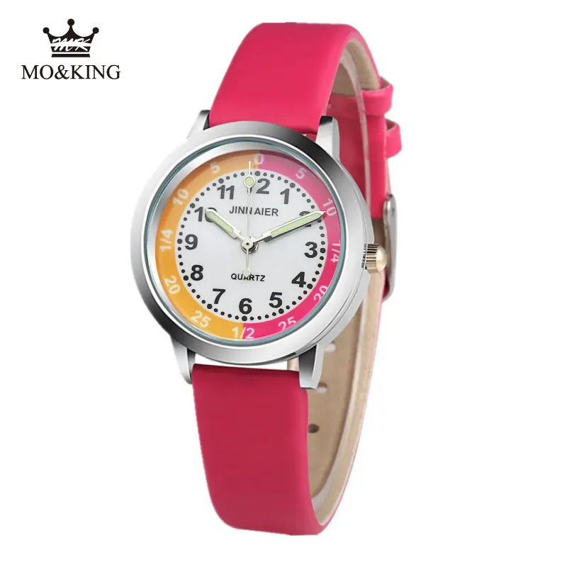 Роскошные брендовые Новые супер спортивные цветные детские кварцевые наручные