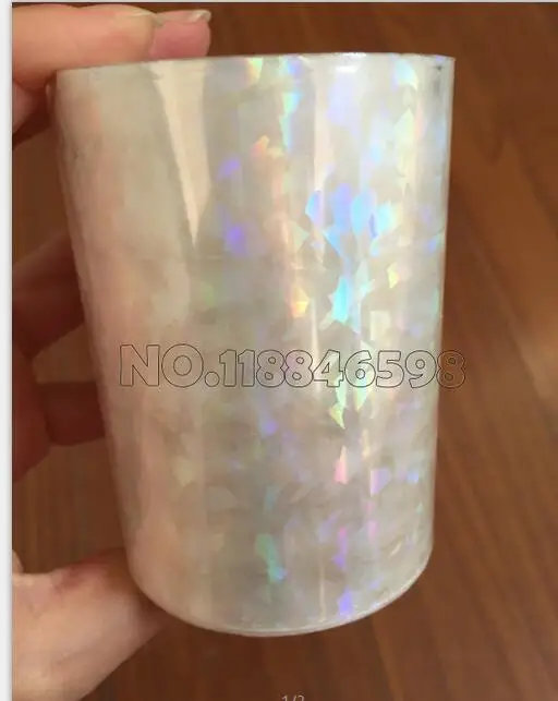 transparent glasses Переводная бумага для горячего тиснения, высокое качество, горячая Распродажа, цветная пленка для горячего тиснения, 80 мм x 120 м - Цвет: transparent glasses
