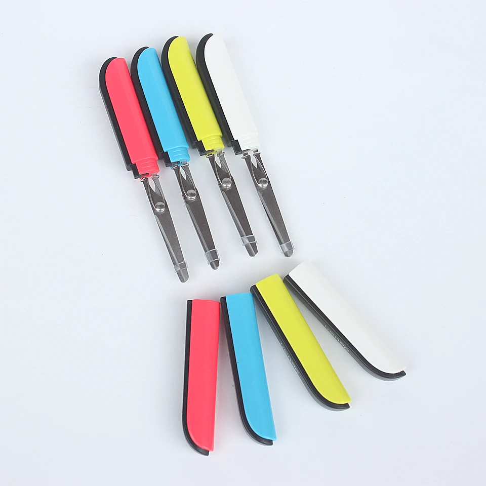 Скрытая творческая ручка Дизайн студент безопасные Ножницы Бумага Резка Книги