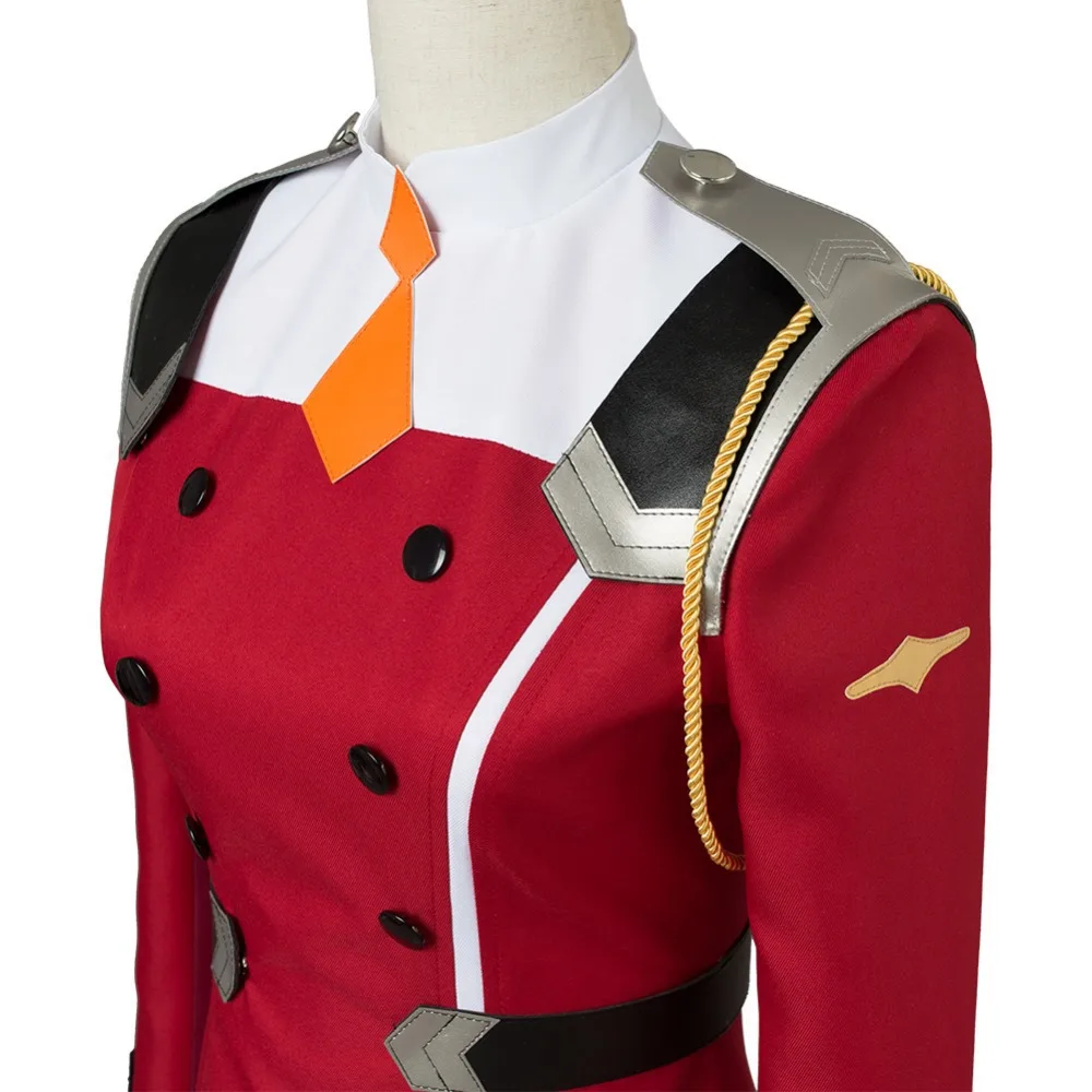 Костюм для косплея аниме DARLING in the FRANXX 02 костюм Zero Two брендовый женский полный