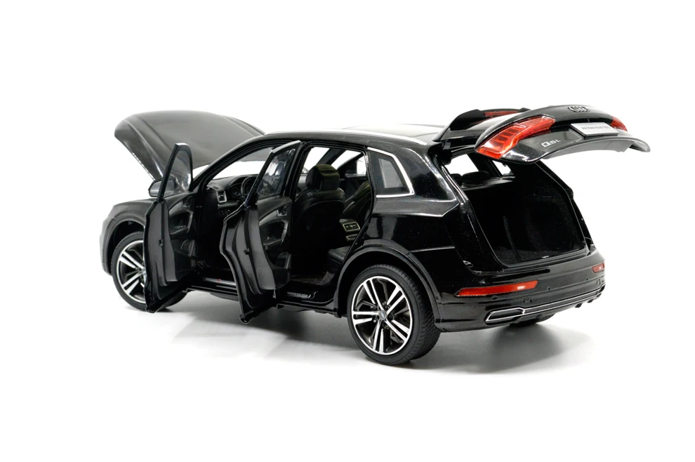 1/18 1:18 1 18 масштаб Audi Q5L 2018 черная статическая имитация литых под давлением моделей