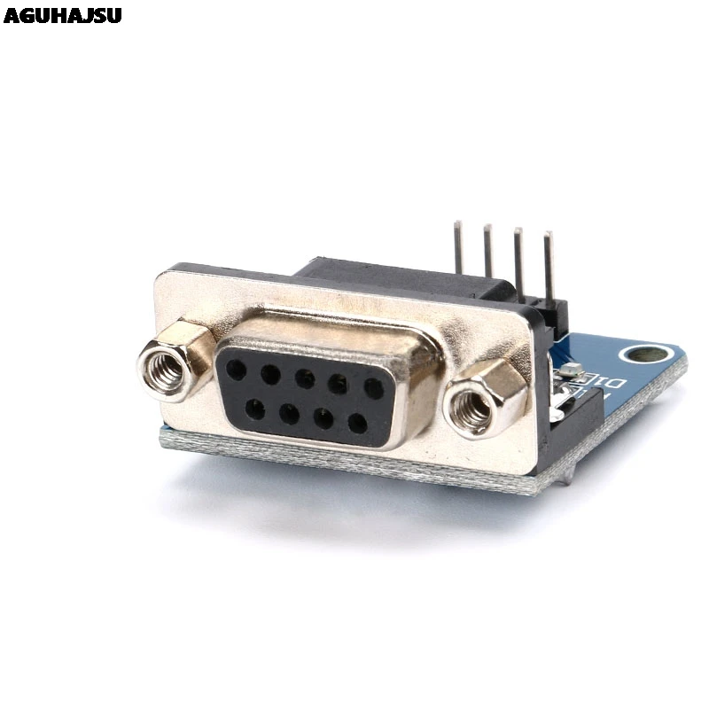 MAX3232 RS232 к ttl последовательный порт конвертер Модуль DB9 разъем MAX232|Интегральные