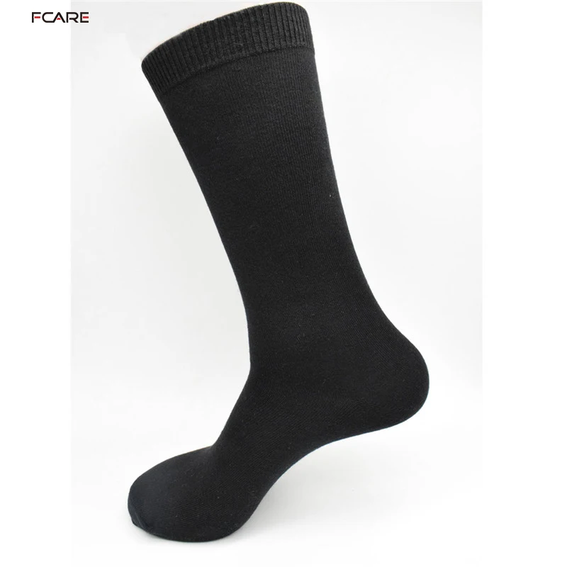 Fcare 10 шт = 5 пар 39,40, 41,42, 43 длинные ноги бизнес носки calcetines мужские хлопковые Свадебные черные носки calcetines hombre