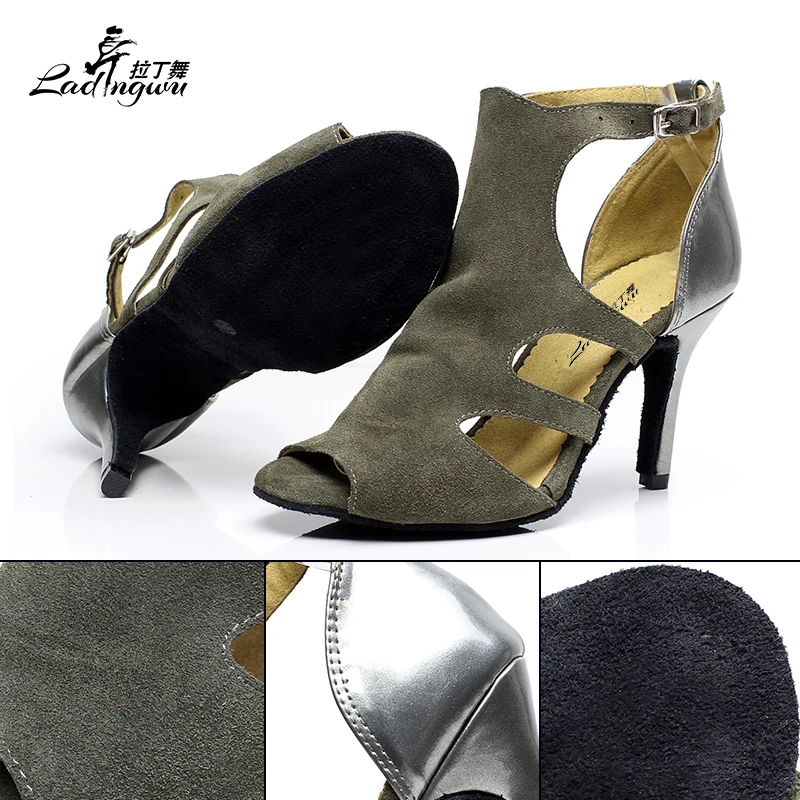 Новинка Женские Фланелевые Туфли для латиноамериканских танцев оптовая продажа