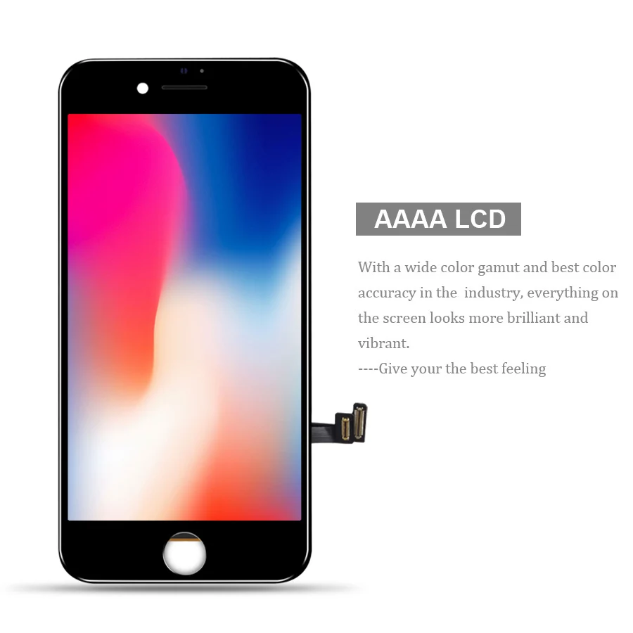 2020 100% AAAA 3D сенсорный Оригинальный ЖК экран для iPhone 7 5s 8 Plus дисплей дигитайзер
