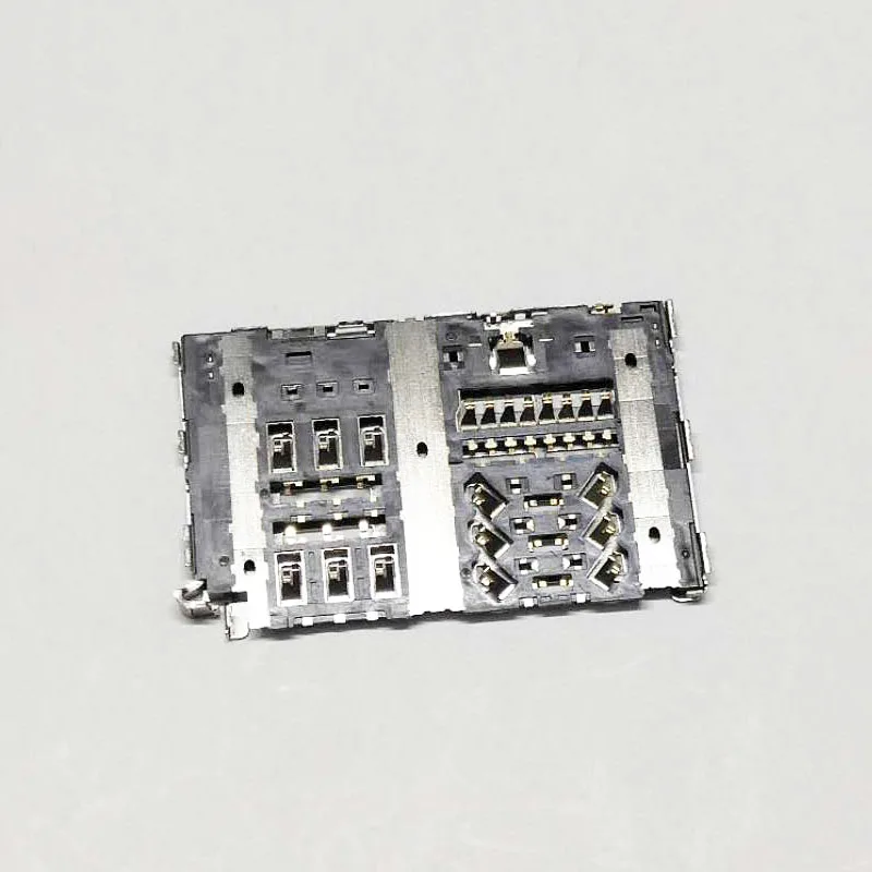 20 шт./лот SIM Слот кардридера держатель лотка разъем модуль для LG G6 H870 H870DS LS993 VS988 H872 разъем