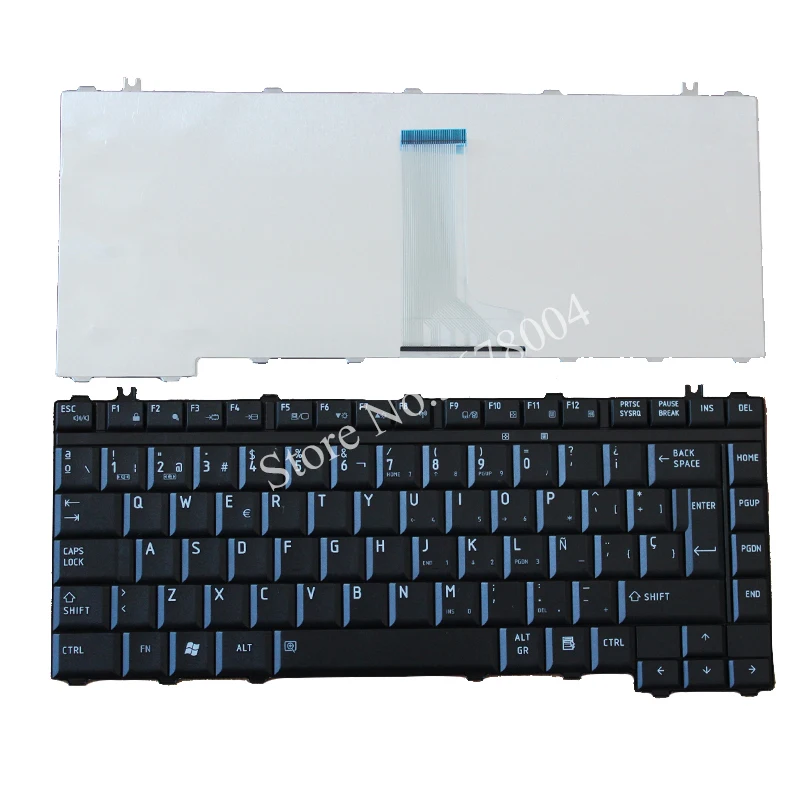 Новый SP для Toshiba Satellite L300 A300 A305 A300D A305D M300 F40 F45 G40 G45 F50 F55 испанская клавиатура