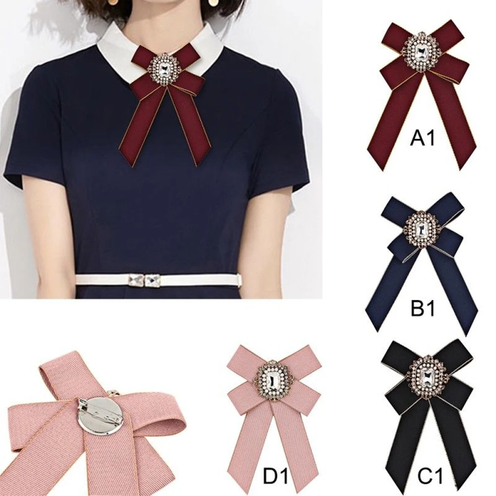 Галстук бабочка галстук ленточный воротник Женский винтажный большой