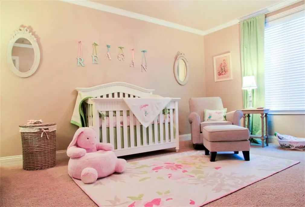 Photography Backdrop Cartoon Living Room Wooden Bed Interior Princess Photo Background | Электроника