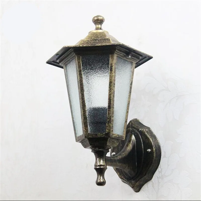 Европейская мода водонепроницаемый дачный стеклянный алюминиевый Led E27 наружный