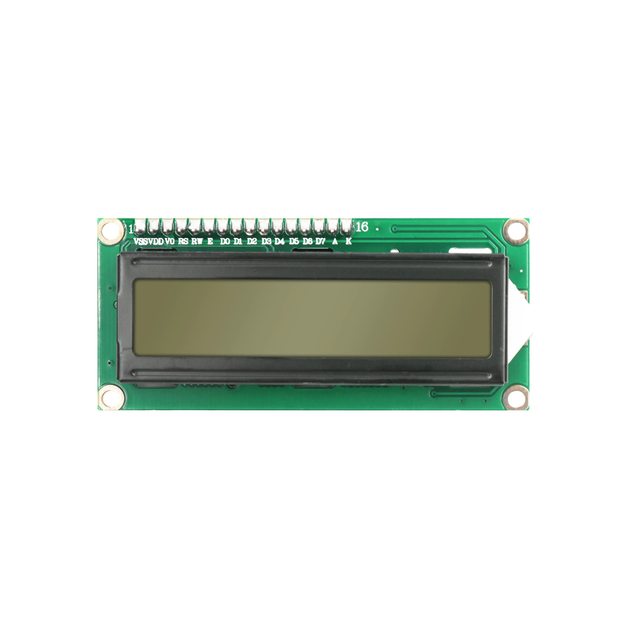1602 16x2 символ ЖК дисплей модуль HD44780 контроллер зеленый экран blacklight LCD1602 5V для