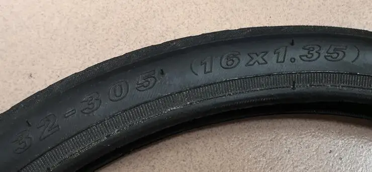 16X1.35 1 предмет; нижнее белье из хлопка для детей; велосипедные шины 14x1,35/1,75/2,125 складной велосипед 16x1,5/1,75 шин для детских велосипедов и складной велосипед - Цвет: 16X1.35