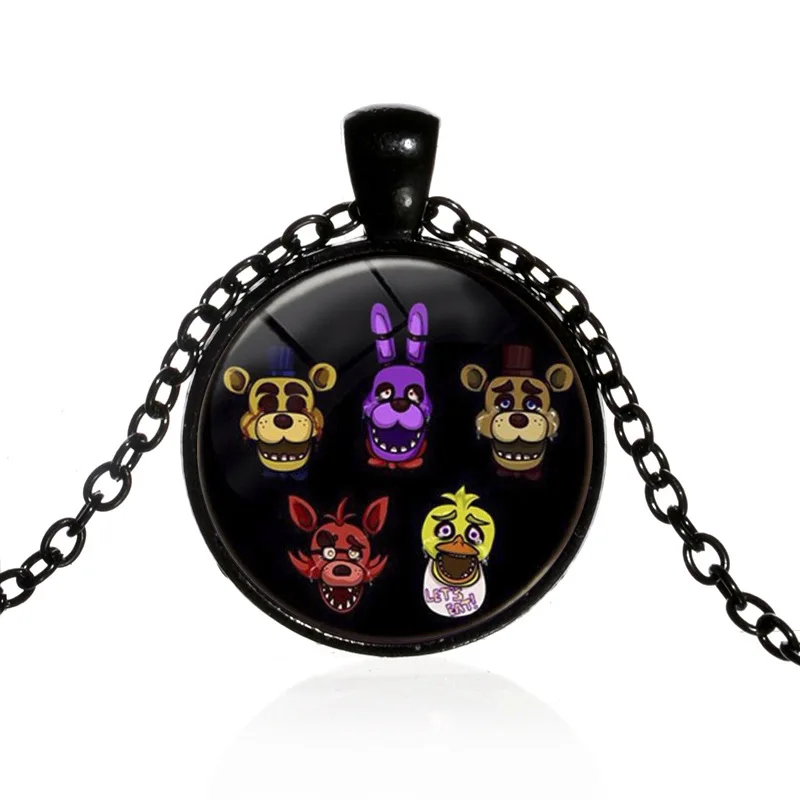 Новинка, Five Nights At Freddy's, фигурка, игрушка, Фокси, Чика, Фредди, ожерелье, сплав, игрушки FNAF, детские подарки