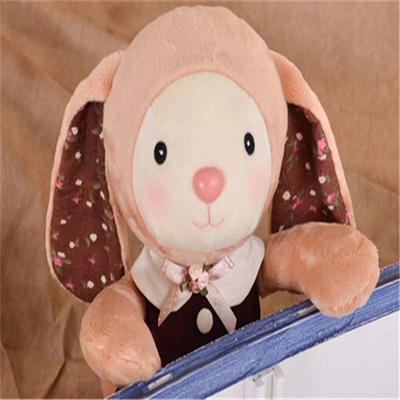 Горячая Распродажа 42 см милые куклы Metoo кролик детская игрушка чучело животное