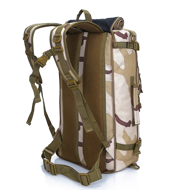 Naturebell 50L наружная альпинистская сумка мужская походная сумка Многофункциональный багажный рюкзак камуфляжная сумка