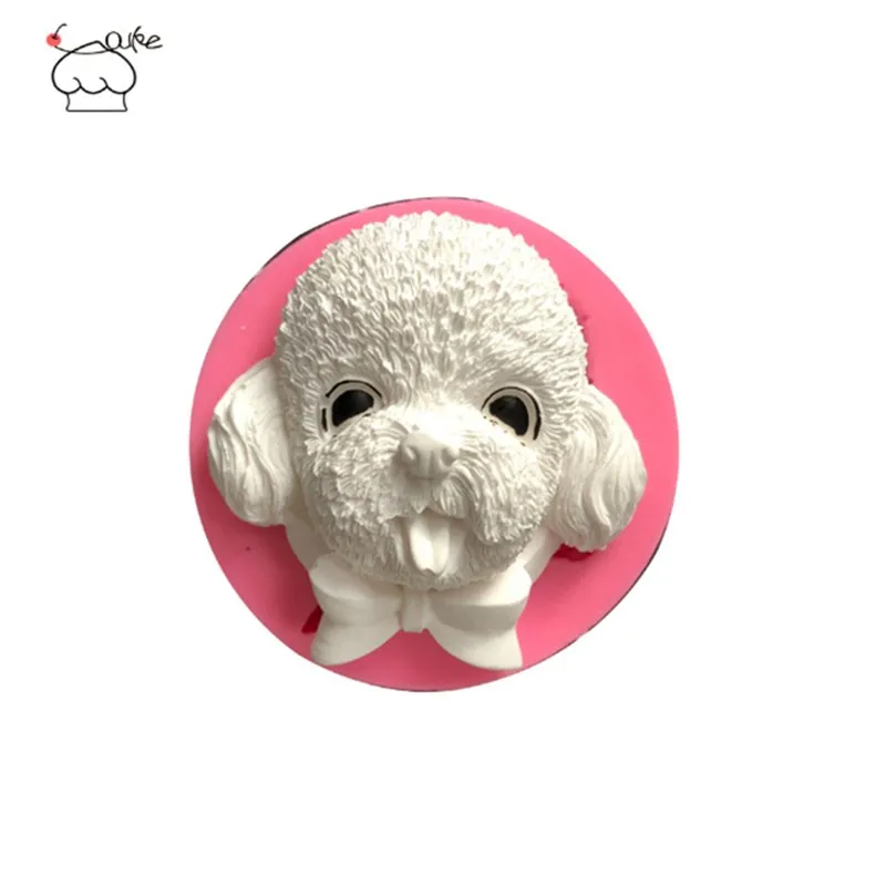 Aouke puppy форма животного силиконовая форма помадка форма для шоколадного фондана украшение из глины инструмент
