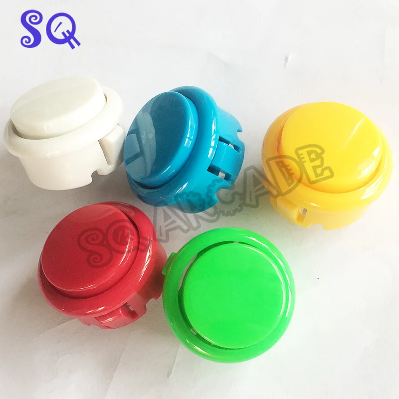 Аркадная Кнопка прочная 30 мм аркадная встроенный микропереключатель Идеальная