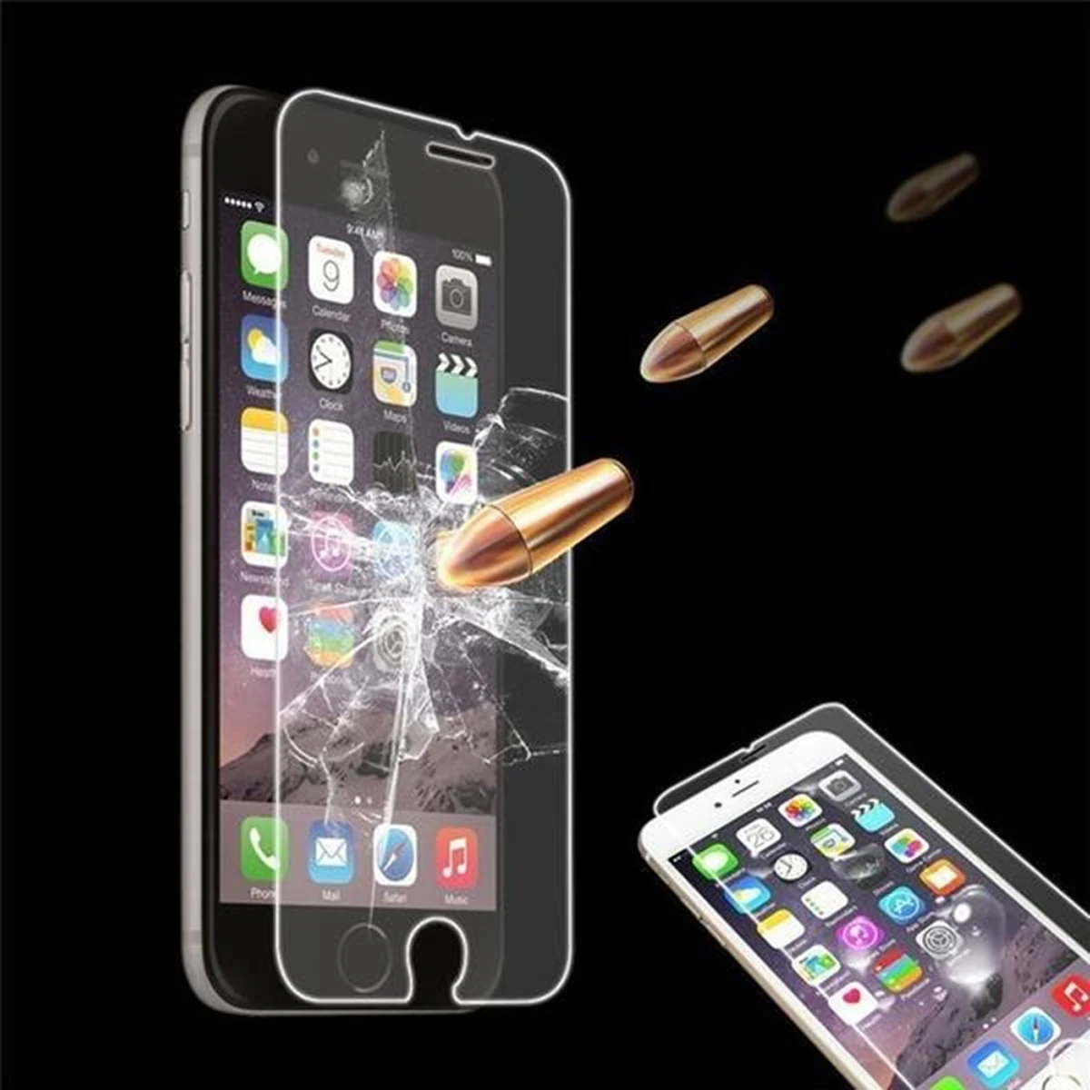 UKCOCO Экран протектор для iPhone 7 твердость закаленного Стекло Полный Обложка пленка