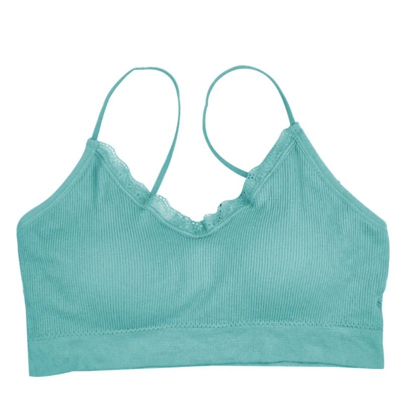 Женские укороченные топы Camisole Camis однотонное нижнее белье женские хлопковый