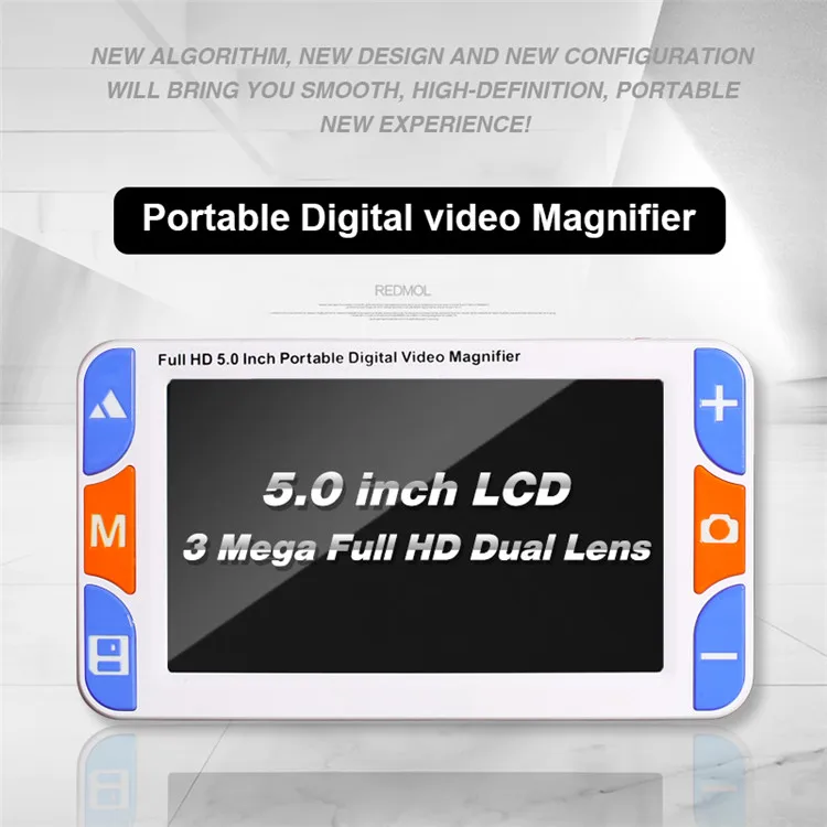 Новый HD 5 &quotLCD высокой четкости Портативный цифровой видео лупа с низким видением
