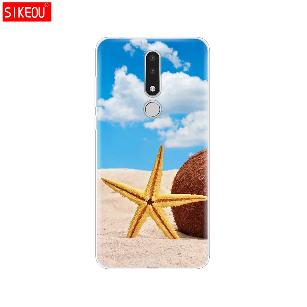 34176 Чехол для телефона для Nokia 3,1 Plus, чехол, милый мультяшный силиконовый мягкий чехол на заднюю панель Nokia3.1 для Nokia 3,1 Plus, чехол, сумка - Цвет: 34176