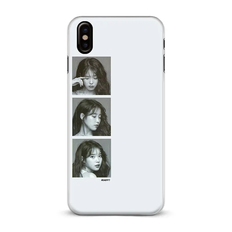 Чехол для телефона IU Lee Ji-eun Kpop Girl, чехол для Apple iPhone 5S SE 6 6s 7 8 Plus X XR XS MAX - Цвет: IULEEJIEUN  4