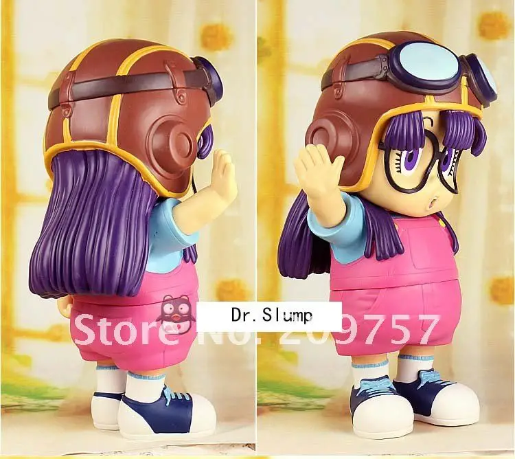 Классические Аниме Комикс Dr.Slump Arale ПВХ Фигурки игрушки 38 см/15 дюймов огромное
