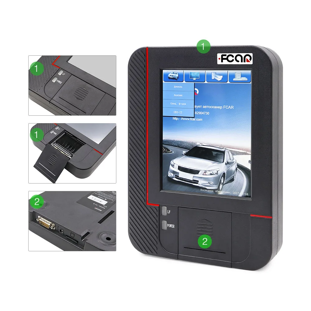 Оригинальный сканер Fcar F3-R diesel русская оптимизированная версия полный комплект F3