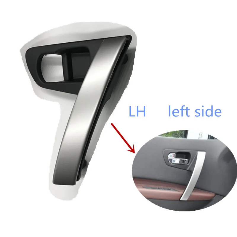 L bracket and Cover Soarhorse спереди внутри интерьер дверные ручки подходит для Nissan QASHQAI J10 2007 2008 2009 2010 2011 2012 2013 Аксессуары - Цвет: L bracket and Cover