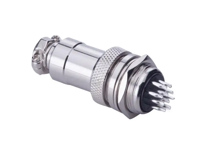 

1sets GX20 10 pin GX20-10 20mm Air Aviation Wire Panel Male & Female Metal Connector Socket