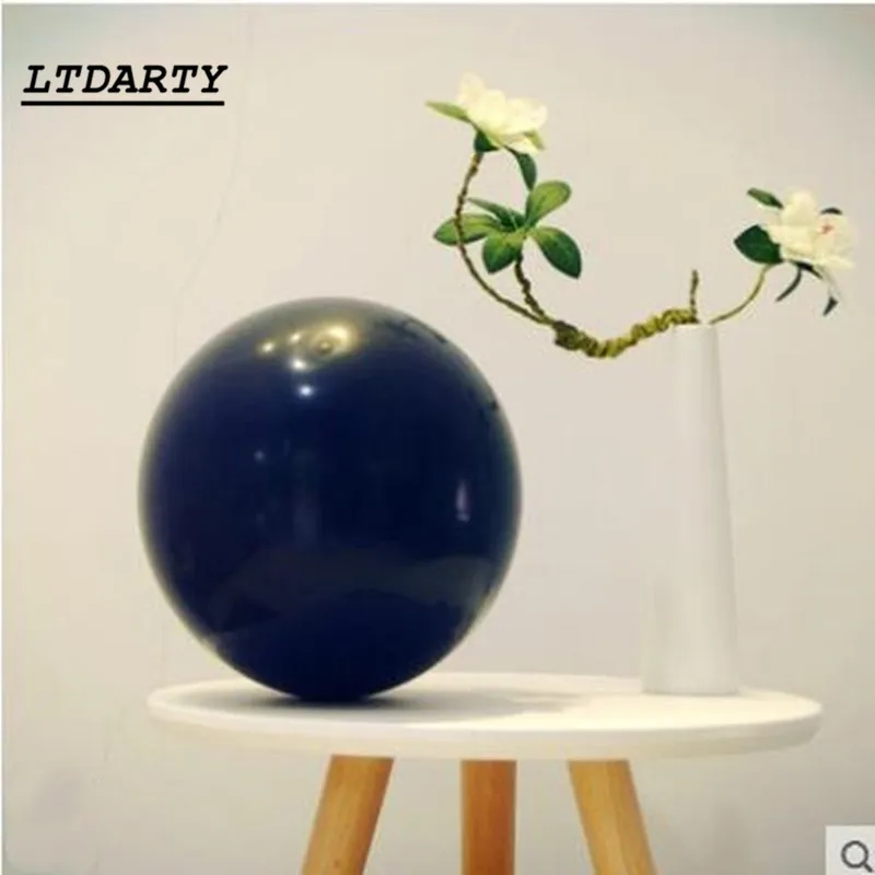 500 шт./лот оптовая продажа темно синих воздушных шаров декор для дня рождения