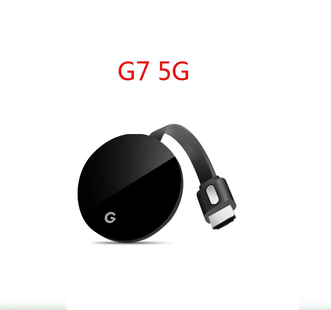 G7 5G 2,4G 5G Miracast Android tv Dongle Mirascreen HDMI Stick Беспроводной Wi-Fi дисплей приемник 1080P HD Airplay медиа стример адаптер - Цвет: G7 5G