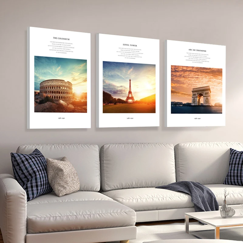 Картина на холсте Закат красивый пейзаж холст картина природа печать плакат