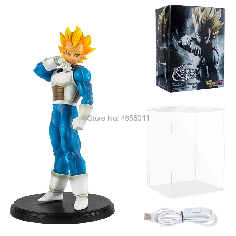S. orange DIY DRAGON BALL Супер Saiyan Vegeta настольная лампа Luminaria светодиодный ночник декоративное освещение подарки коробка с окошком для демонстрации модели