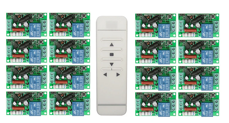 Умный пульт дистанционного управления с цифровым дисплеем 433 В переменного тока 1